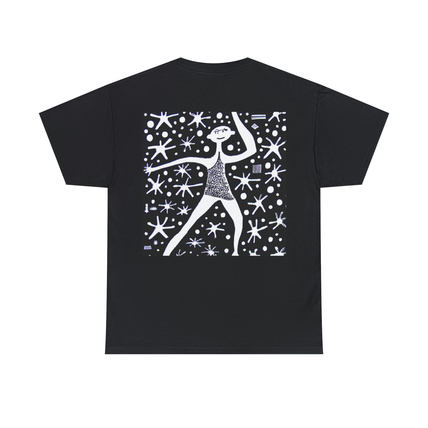 "Bailando entre la luz galáctica" - La camiseta alienígena