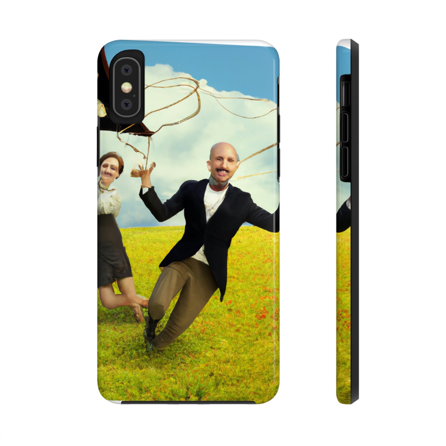 "A Kite Day in the Meadow" - The Alien Tough Phone Cases