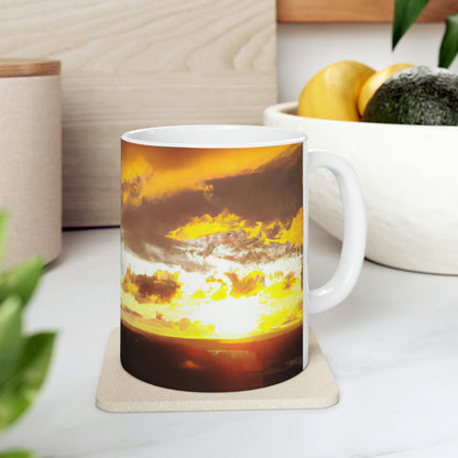 Taza de cerámica "Calm After the Storm" - The Alien 11 oz