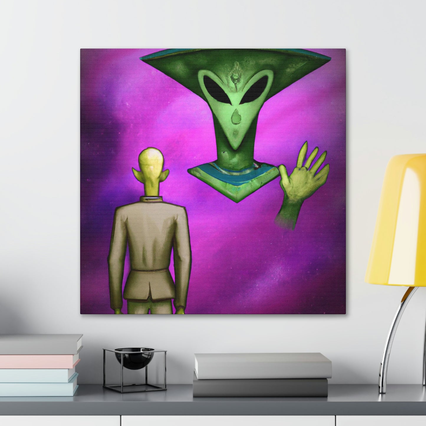 "Outsmarting the Alien Tyrant" - The Alien Canva