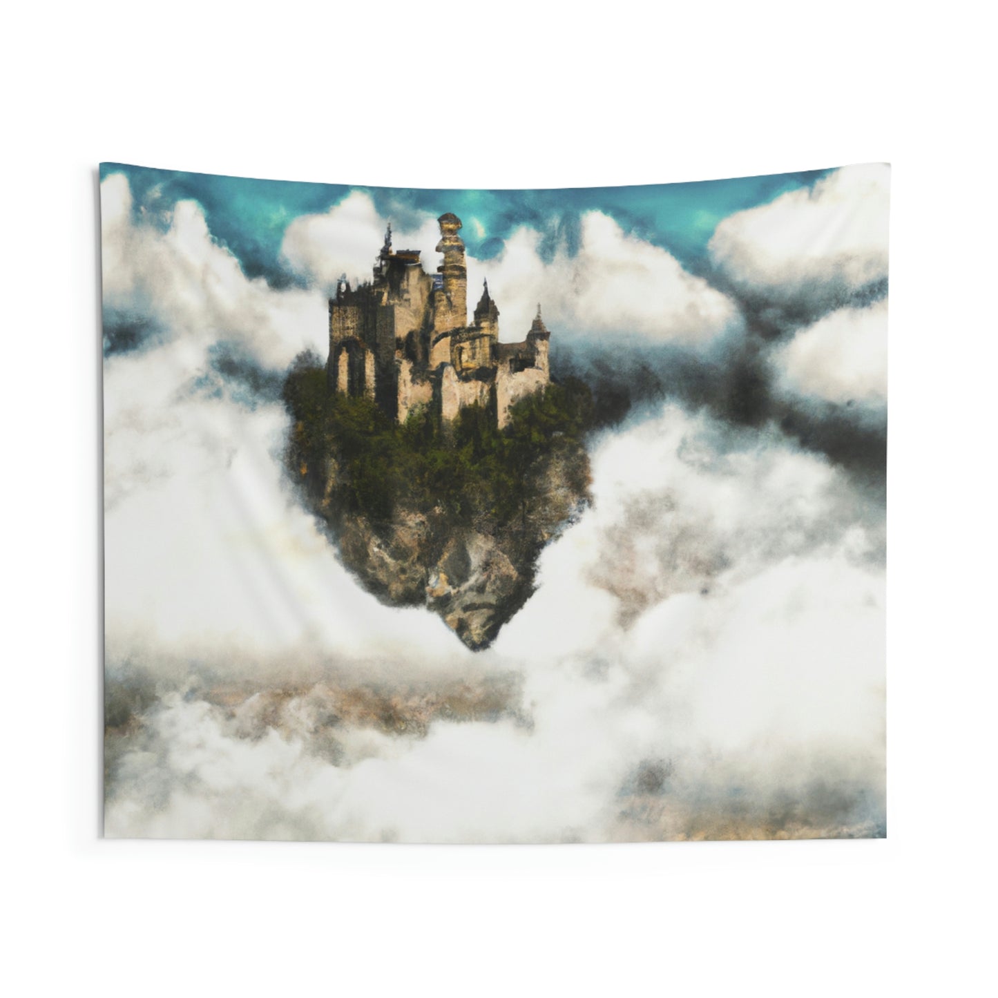 Mystic Castle in the Sky - The Alien Wall Tapestries