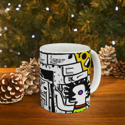 Mystic Mage Odyssey: A Time-Travel Tomb Raid - The Alien Ceramic Mug 11 oz