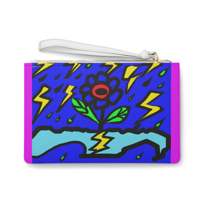 "A Bold Bloom Amidst the Storm" - The Alien Clutch Bag