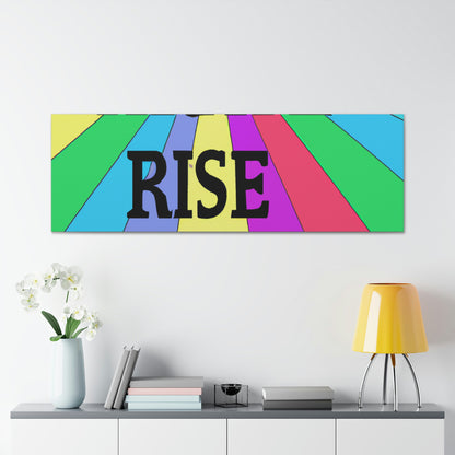 "A Brilliant Rainbow of Hope" - Canvas