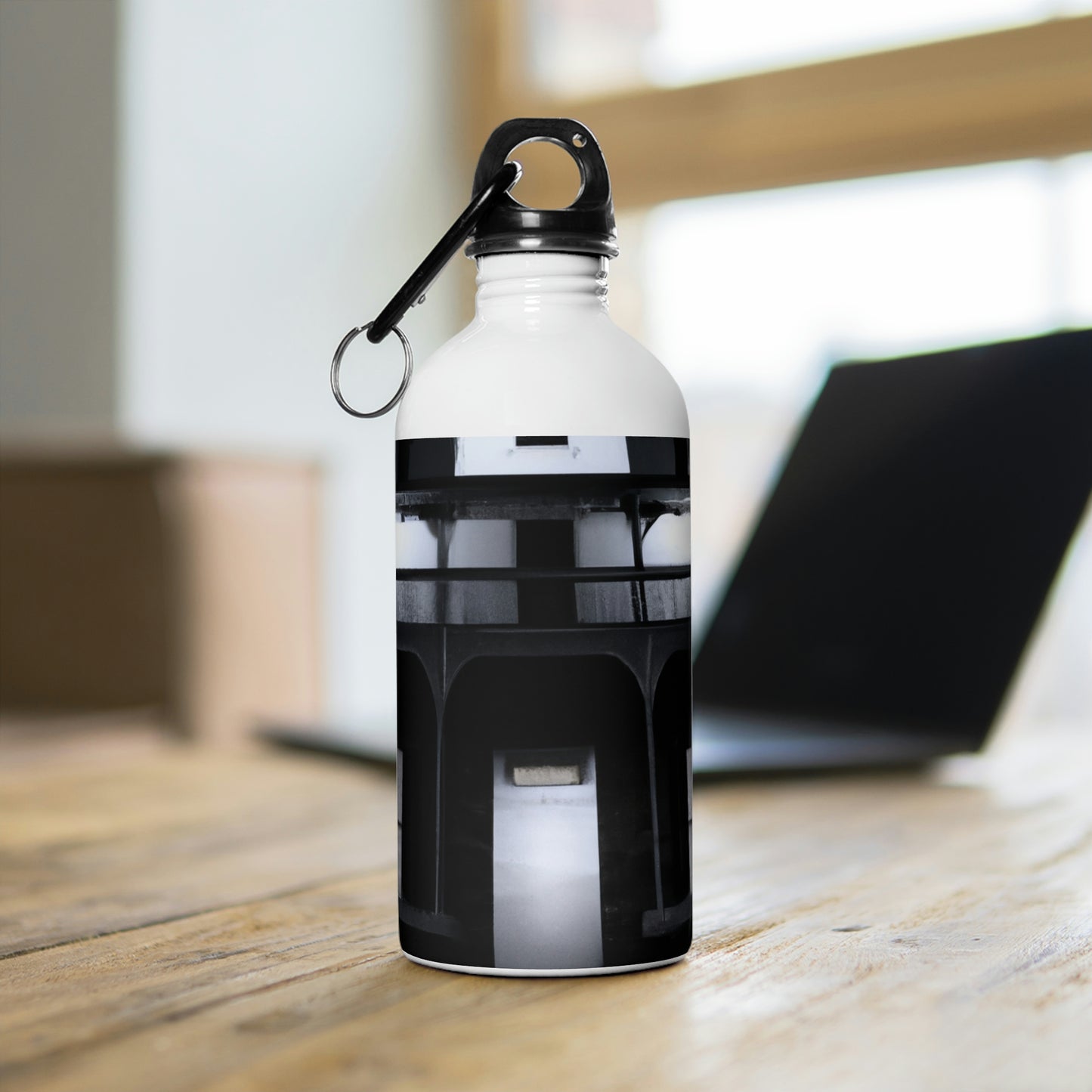 "The Phantom Vigils of the Haunted Lighthouse" - The Alien Stainless Steel Water Bottle