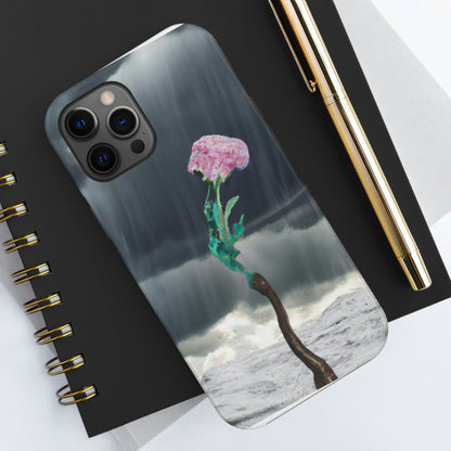 "Aight Against the Storm: The Story of a Lonely Flower" - The Alien Tough Phone Cases