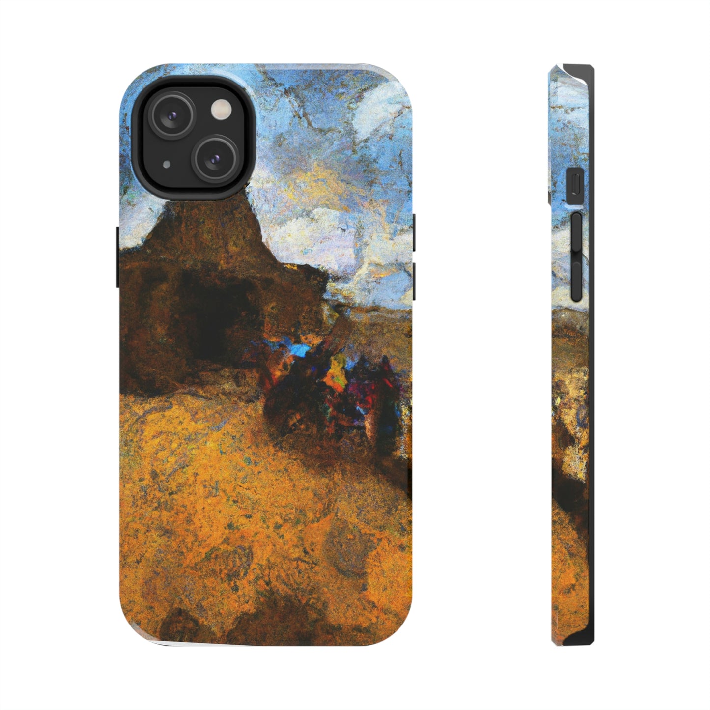 "Dusty Pilgrims at the Forgotten Shrine" - The Alien Tough Phone Cases