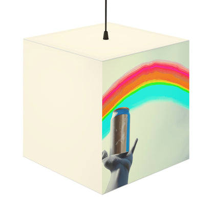 "A Toast To Possibility" - The Alien Light Cube Lamp