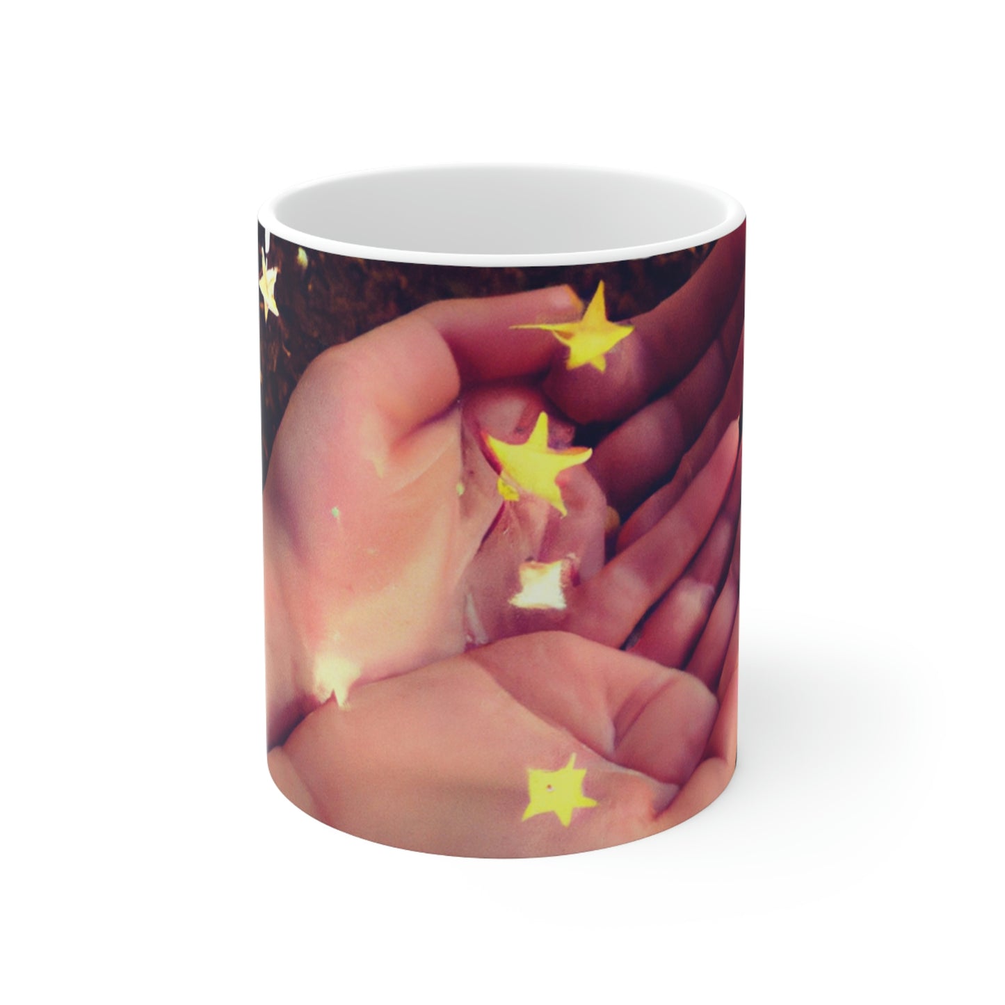 "A Starry Wish in My Pocket" - The Alien Ceramic Mug 11 oz