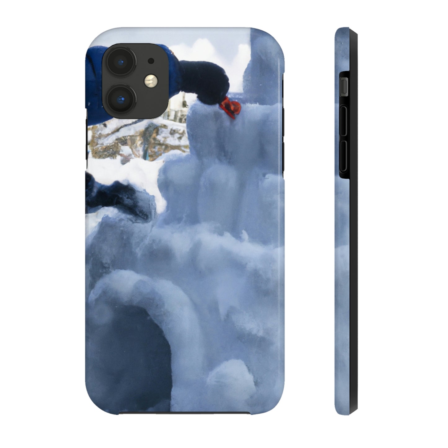 Magisches Winterwunderland - Die Alien Tough Phone Cases