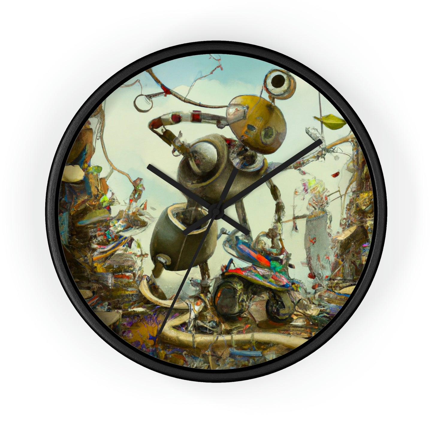 Robot Rejuvenates the Wilds - The Alien Wall Clock