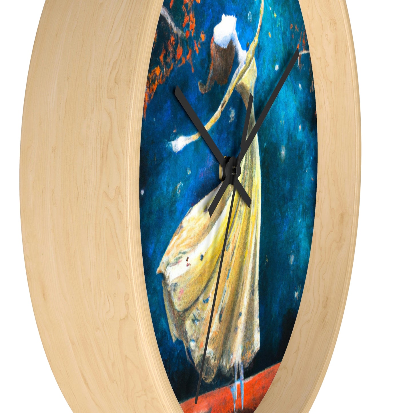 "A Starlight Ballerina" - The Alien Wall Clock