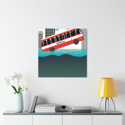 "The Great Escape: Flying the Bus Out of a Sinking City" - The Alien Canva