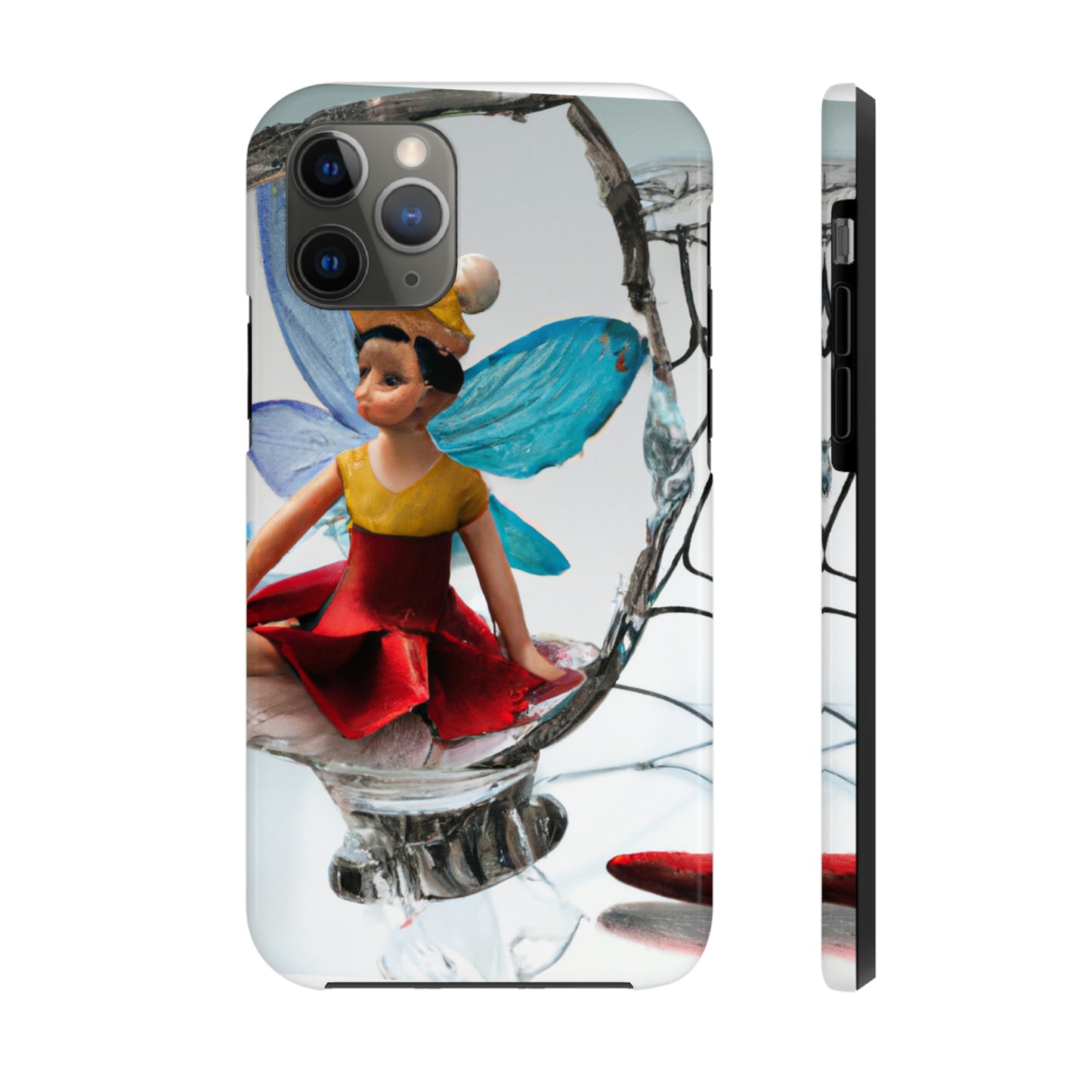 "Cursed Memories: The Broken Fairy's Plight" - The Alien Tough Phone Cases