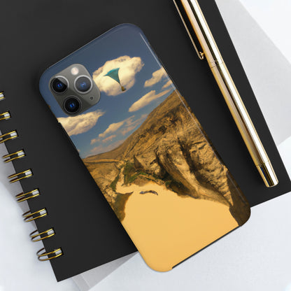 "Feline Flight Over the Grand Gulch" - The Alien Tough Phone Cases