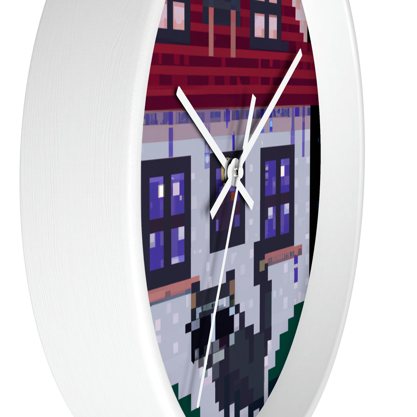 "Caper in the Mansion: A Raccoon's Adventure" - The Alien Wall Clock