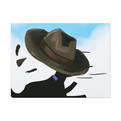 "The Hat Hunter" - Die Alien-Canva