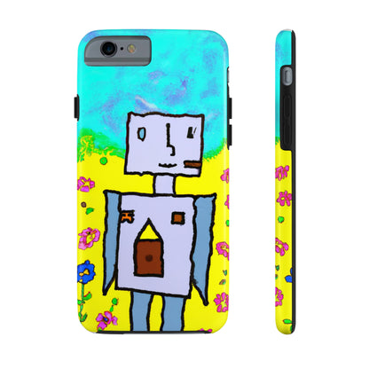 "Ein kleines Wunder in einem Blumenmeer" - Die Alien Tough Phone Cases