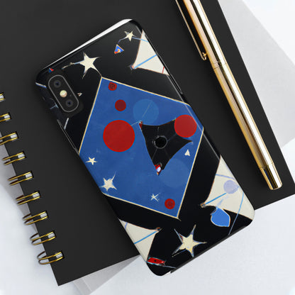 "Kites Illuminating the Starry Sky" - Die Alien Tough Phone Cases