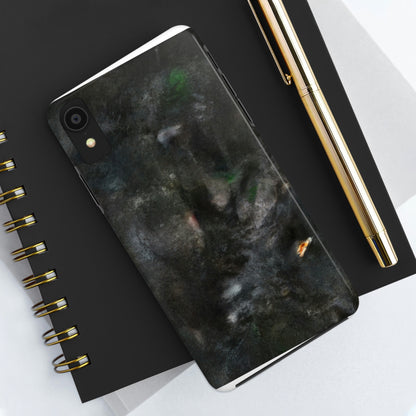 "Ein einsames Flimmern in der Dunkelheit" - Die Alien Tough Phone Cases