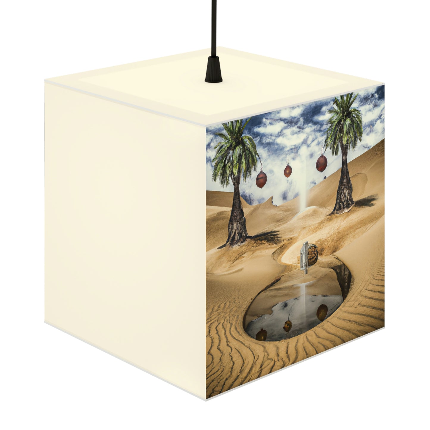 The Mirage of the Desert Sands - The Alien Light Cube Lamp