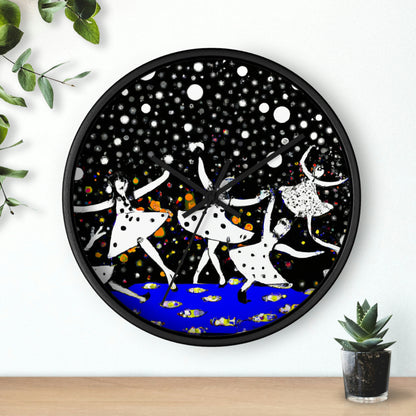 Twinkling Starlight Dance of the Fairies - El reloj de pared alienígena