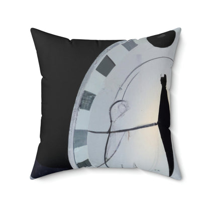 The Strike of Midnight - The Alien Square Pillow