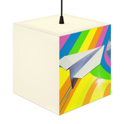 "A Flight of Color" - The Alien Light Cube Lamp