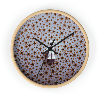 "A Small Adventurer Among Giant Stars" - The Alien Wall Clock