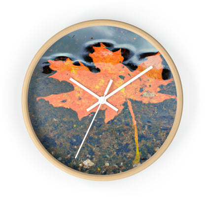 "Reflejos de otoño" - El reloj de pared alienígena