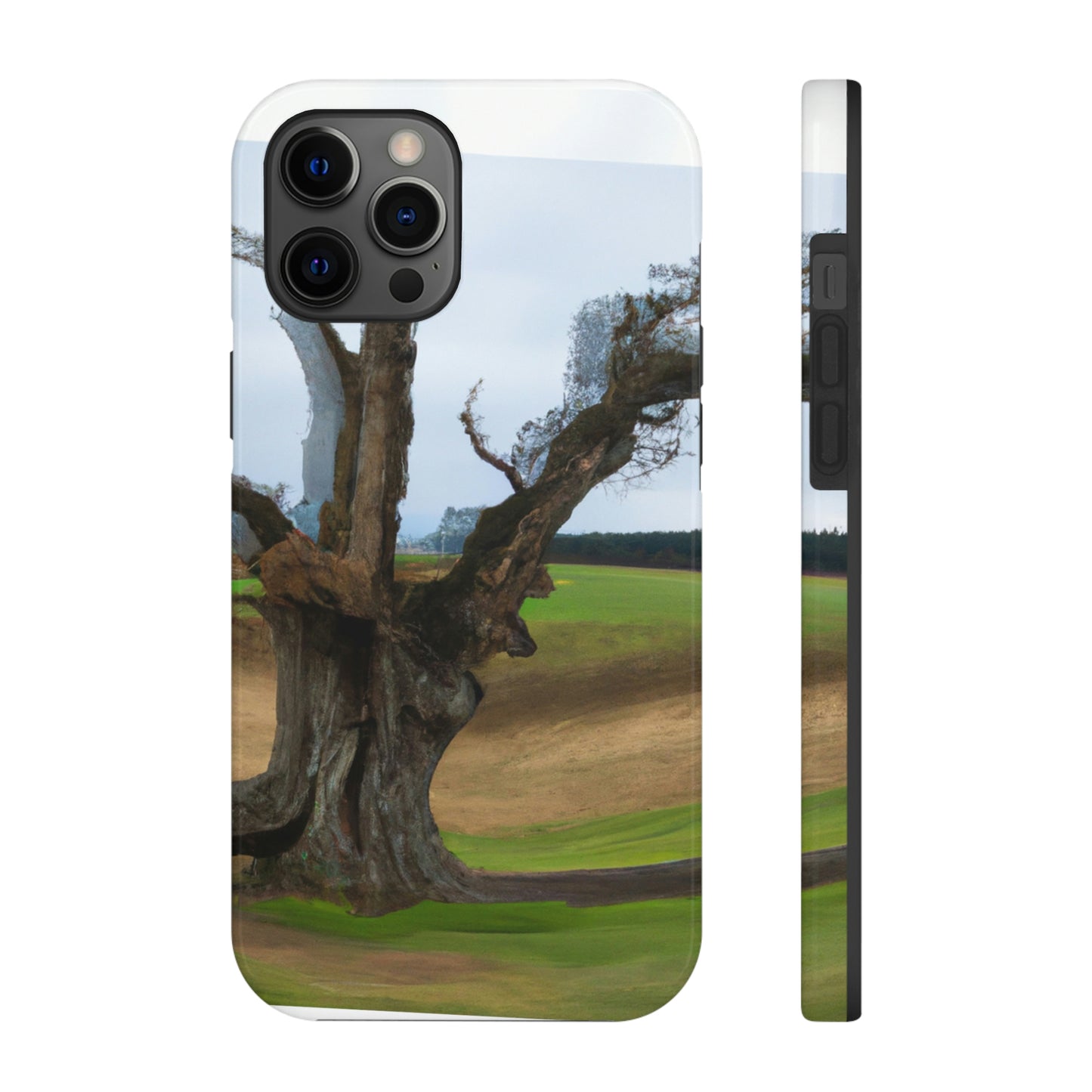 "A Shadow in the Meadow: The Last Standing Tree" - The Alien Tough Phone Cases