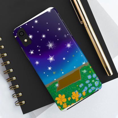 "A Celestial Garden of Color" - The Alien Tough Phone Cases