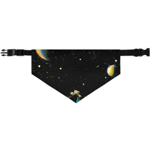 "Eine verlorene Seele, die mit dem Himmel verbunden ist" - Das Alien Pet Bandana Halsband