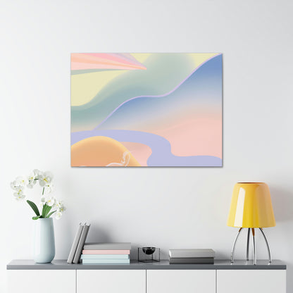 "Dreamy Tripy: Exploring Pastel Palettes in Art." - Canvas