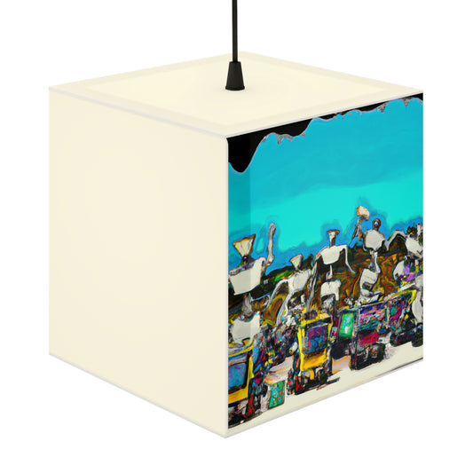 Robot Rolling Rhythms - Die Alien Light Cube Lampe