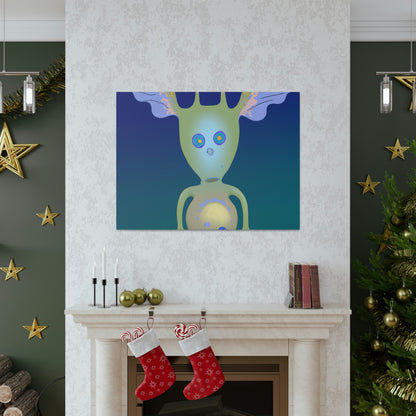 "Creación de un compañero intergaláctico: diseño de una mascota alienígena para niños" - The Alien Canva