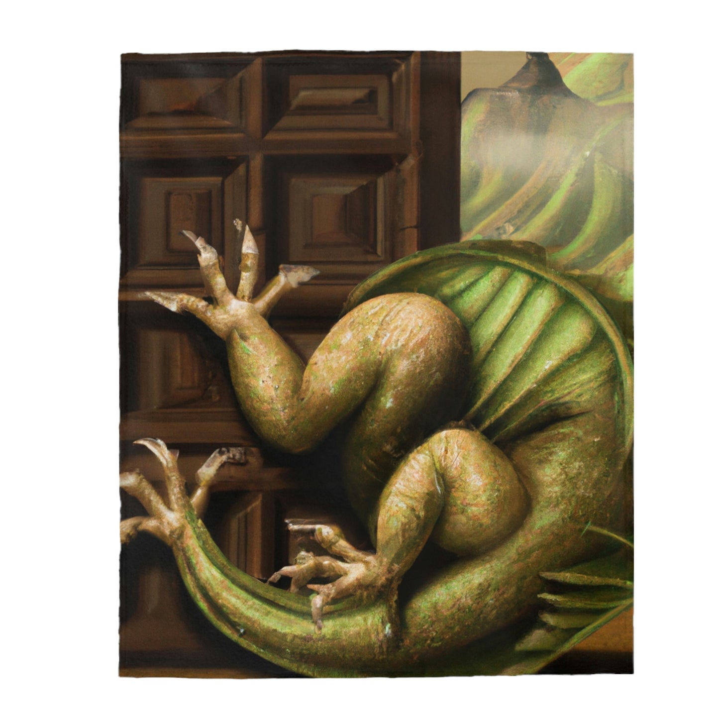 Guardian of the Hidden Door: The Slumbering Dragon – The Alien Velveteen Plüschdecke