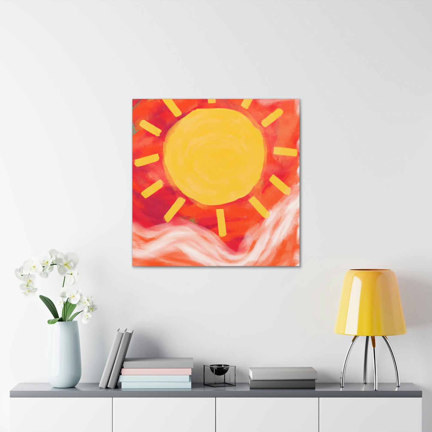 Sunrise Artist - Canvas