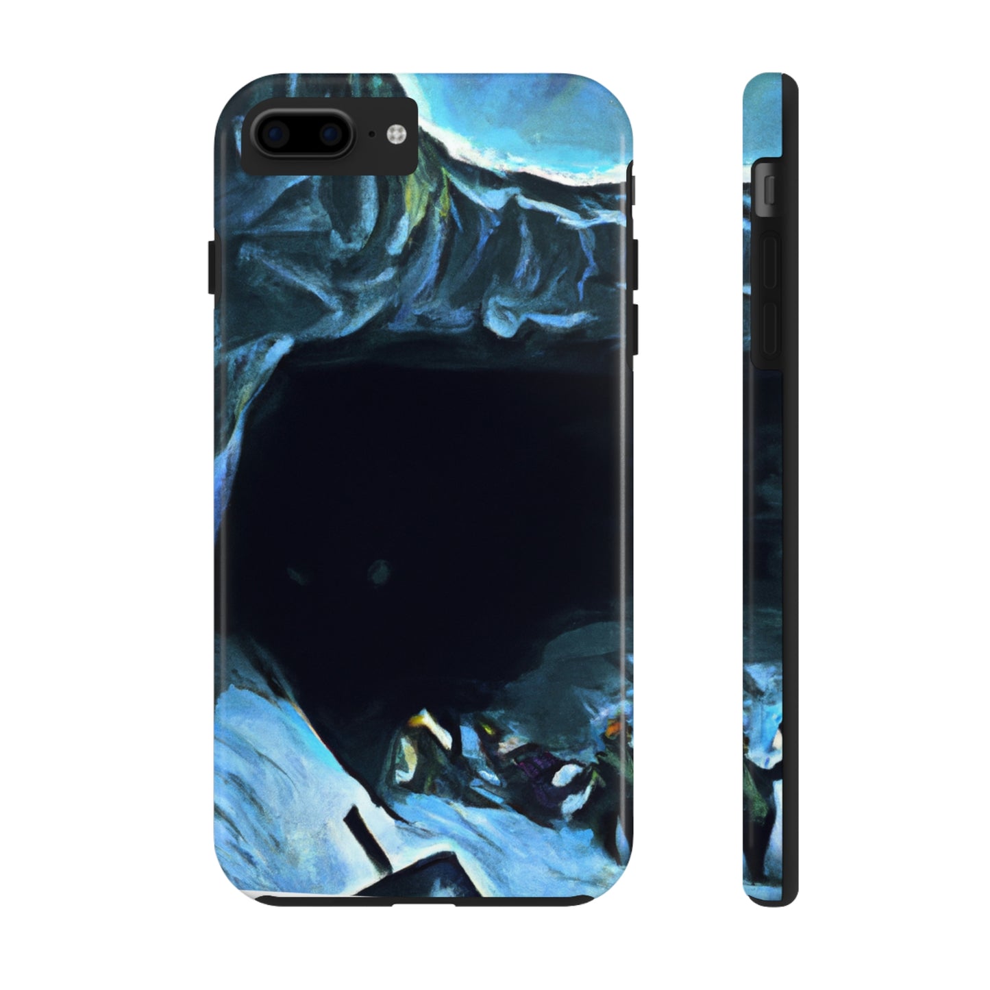 "Escape from the Icy Depths" - The Alien Tough Phone Cases