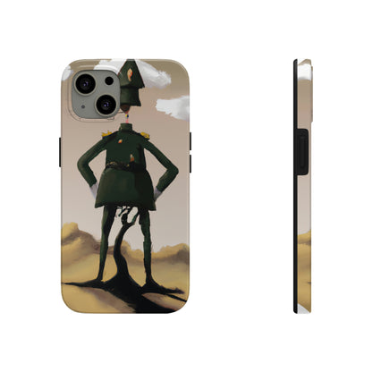 "Courage Against Despair: A Soldier's Triumph" - The Alien Tough Phone Cases