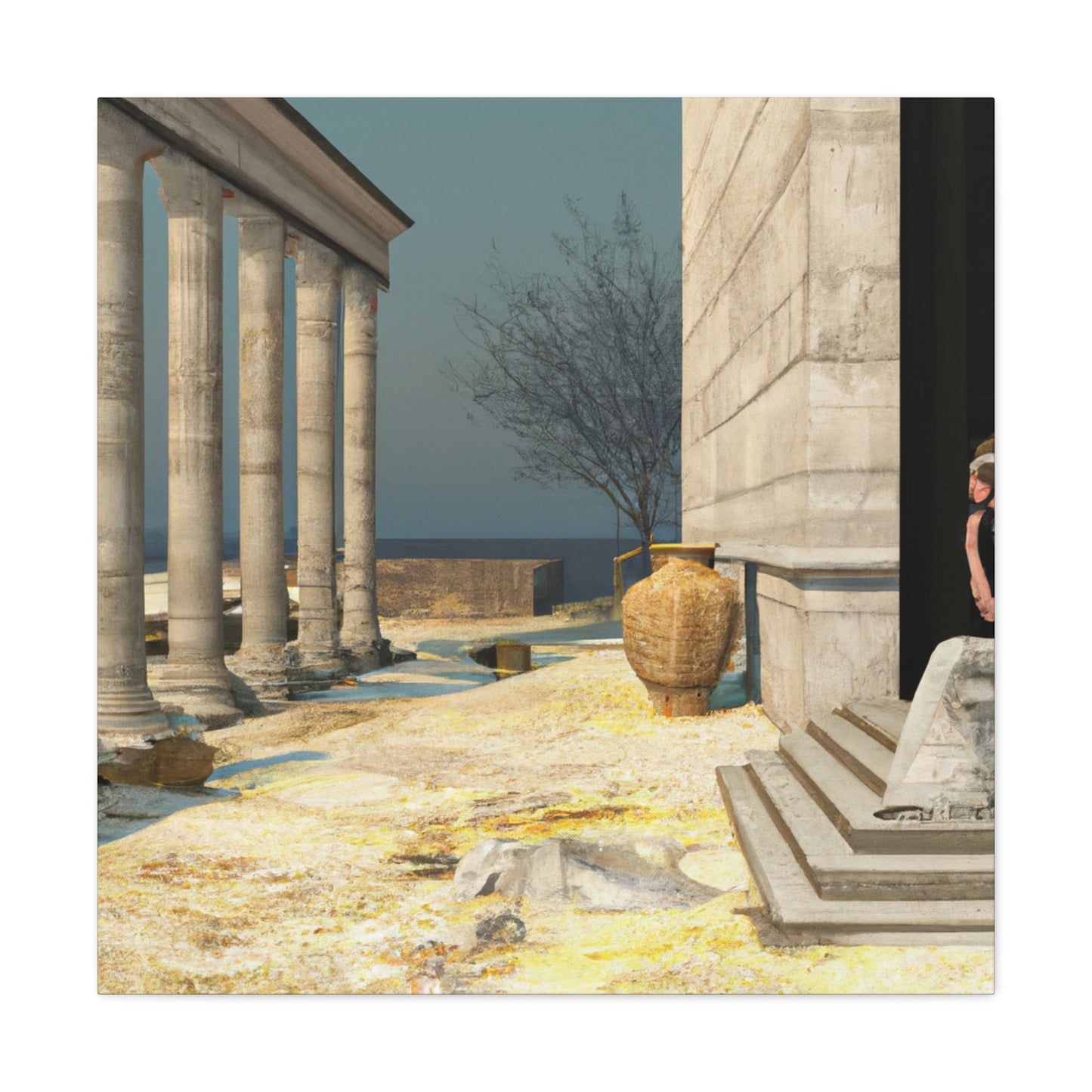 "Lost in Ancient Greece" - The Alien Canva