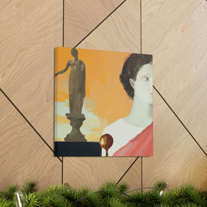 "Classic Meets Contemporary: A Fusion of Greek Art and My Own Style" - Canvas