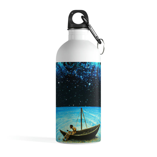 "Eine Reise des Sternenlichts". - Die Alien-Edelstahl-Wasserflasche