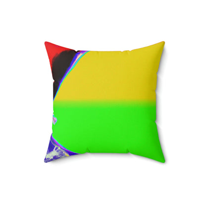 "Cozy Companions" - The Alien Square Pillow