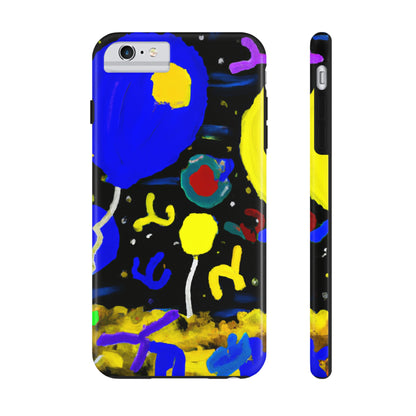 "A Starry Night Rainbow" - Die Alien Tough Phone Cases