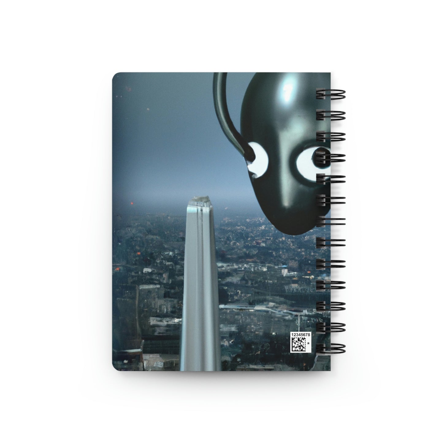 "A Distant Spark: An Alien's Search for Sanctuary in the City." - The Alien Spiral Bound Journal