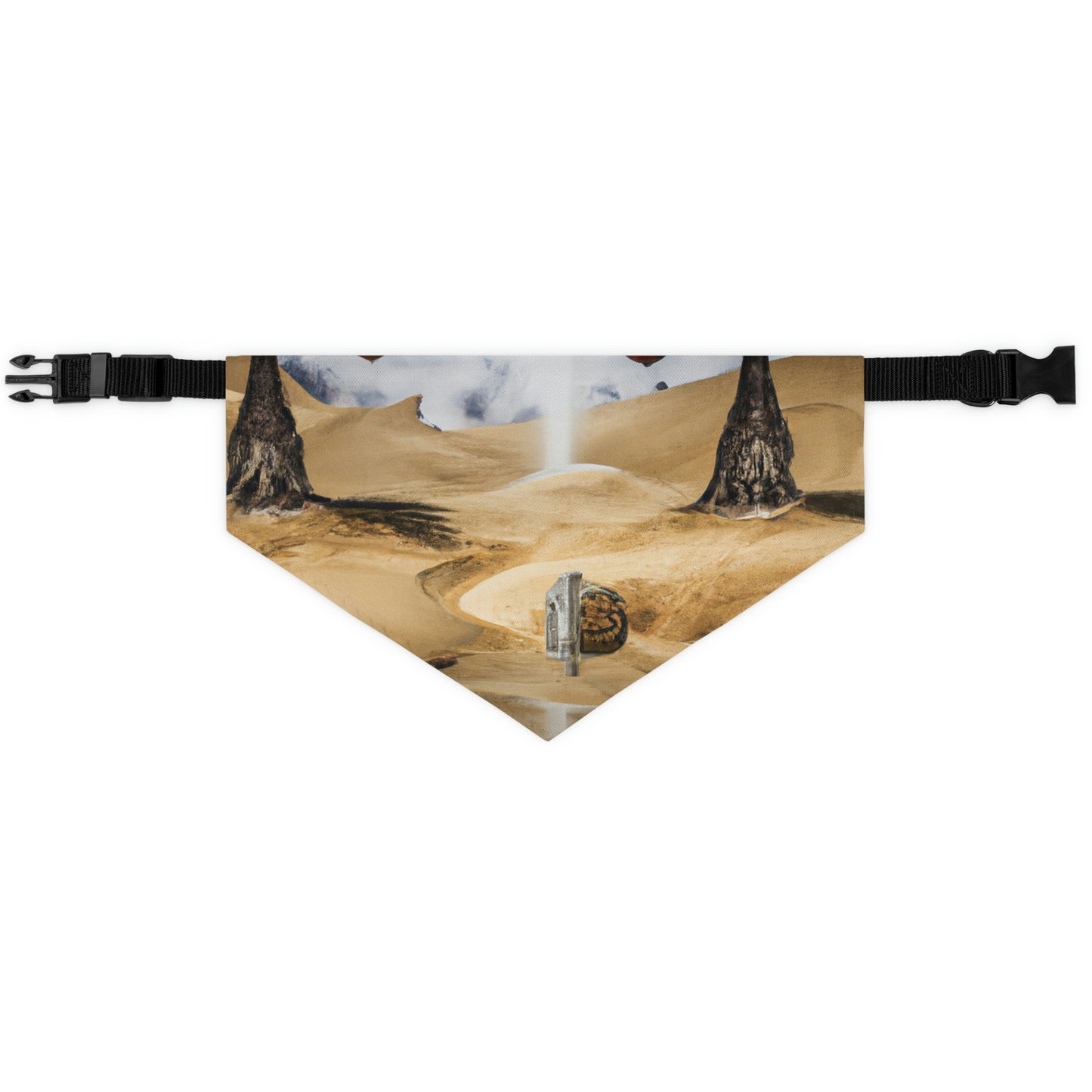 The Mirage of the Desert Sands - The Alien Pet Bandana Collar