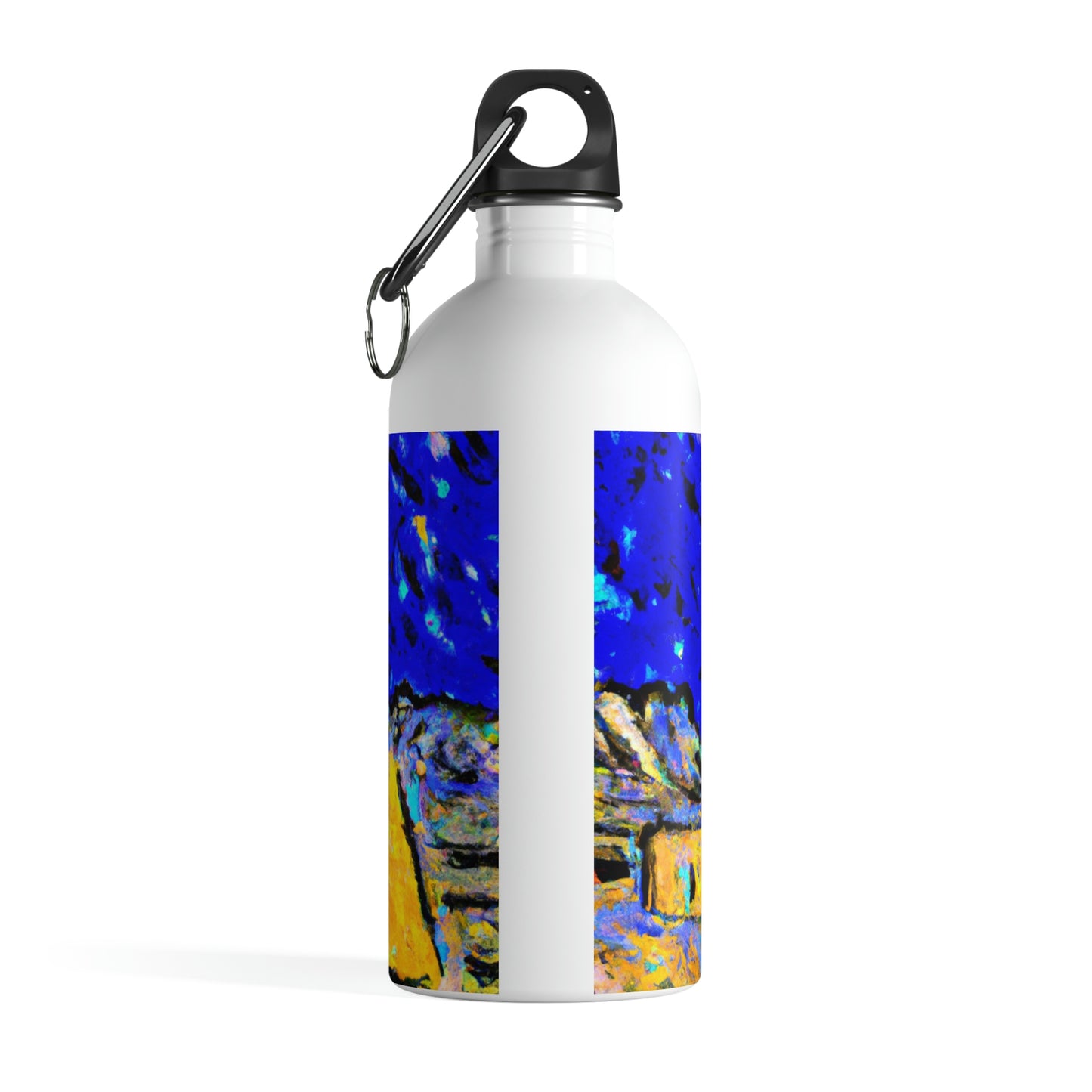 "Enchanted Sands of the Night Sky" - Die Alien-Wasserflasche aus Edelstahl