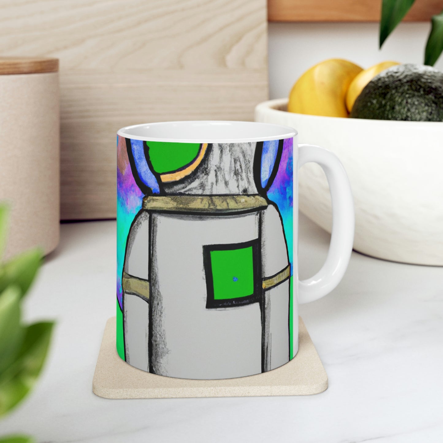 "Alone in the Alien Sky" - The Alien Ceramic Mug 11 oz