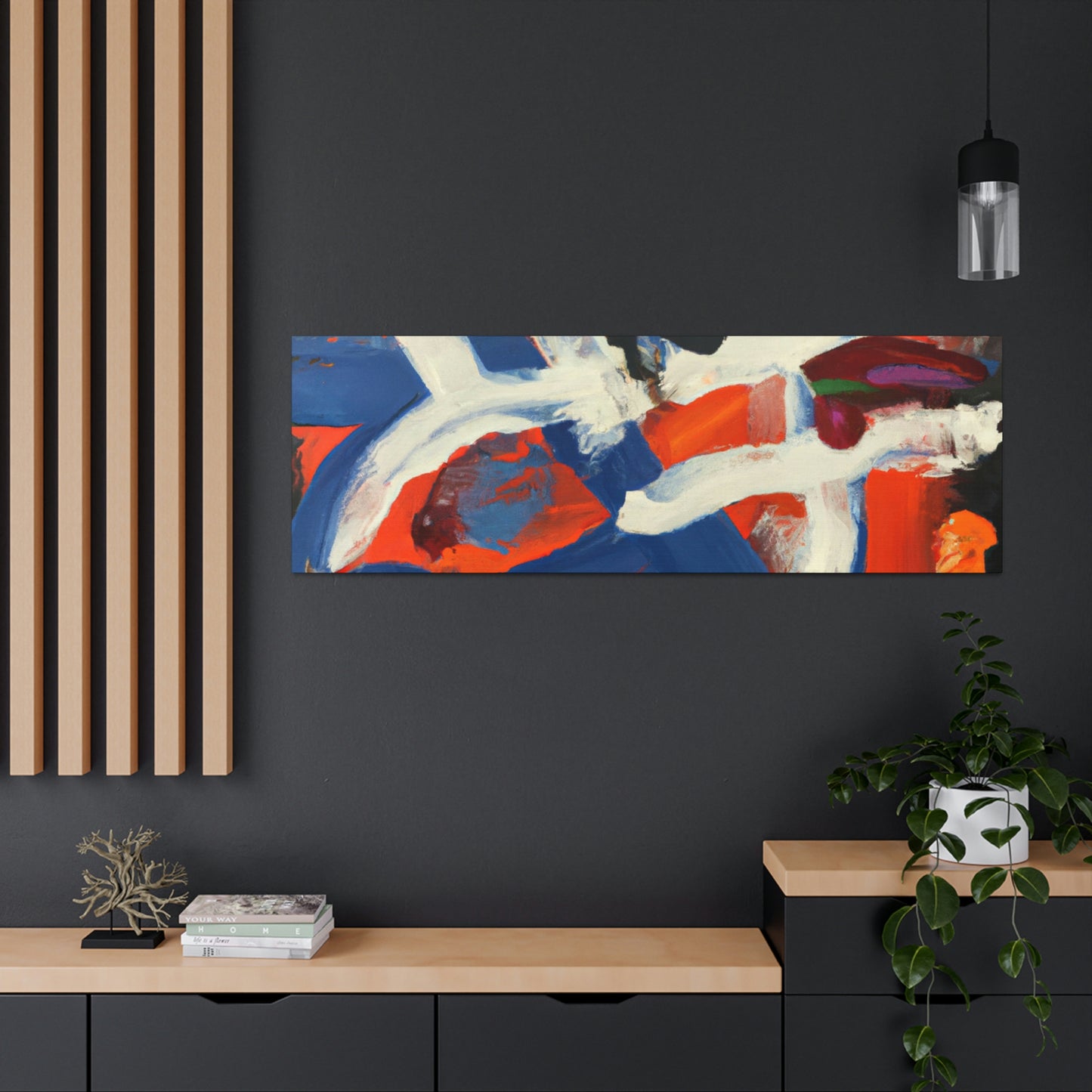 "Abstract Nature: A Painting Adventure" - Canvas